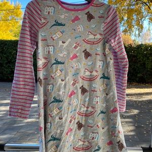 Mini Boden Fun Jersey Cotton Dress 11-12y